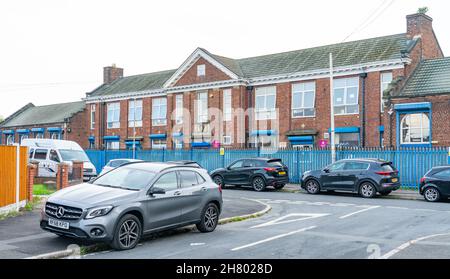 Leamington Road County Primary School, Leamington Road, Norris Green, Liverpool 11.Construit en 1927.Photo prise en septembre 2021. Banque D'Images