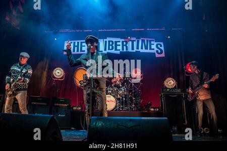 Bournemouth, Royaume-Uni.25 novembre 2021.The Libertines à l'O2 Academy, Bournemouth, Royaume-Uni.25 novembre 2021.Credit: Charlie Raven/Alamy Live News Credit: Charlie Raven/Alamy Live News Banque D'Images