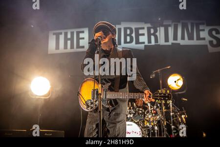 Bournemouth, Royaume-Uni.25 novembre 2021.The Libertines à l'O2 Academy, Bournemouth, Royaume-Uni.25 novembre 2021.Credit: Charlie Raven/Alamy Live News Credit: Charlie Raven/Alamy Live News Banque D'Images