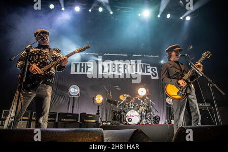 Bournemouth, Royaume-Uni.25 novembre 2021.The Libertines à l'O2 Academy, Bournemouth, Royaume-Uni.25 novembre 2021.Credit: Charlie Raven/Alamy Live News Credit: Charlie Raven/Alamy Live News Banque D'Images