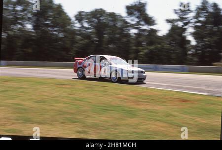 Derek Bell à l'Audi A4 à la course Speedvision World GT Challenge Road Atlanta Georgia USA 9/2000 Banque D'Images