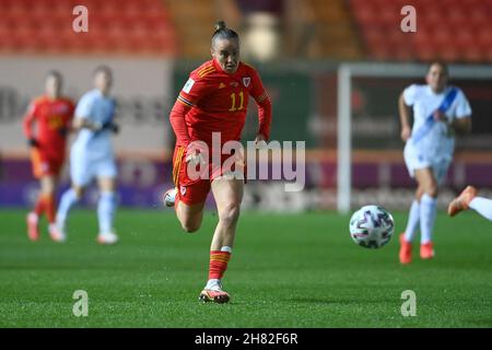 Natasha Harding #11 des femmes du pays de Galles Banque D'Images