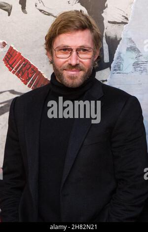 26 novembre 2021, Turin, Italie: Turin, Italie.26 novembre 2021.L'acteur Michael Rodgers pose sur le tapis rouge du Festival du film de Turin 2021.(Credit image: © Marco Destefanis/Pacific Press via ZUMA Press Wire) Banque D'Images