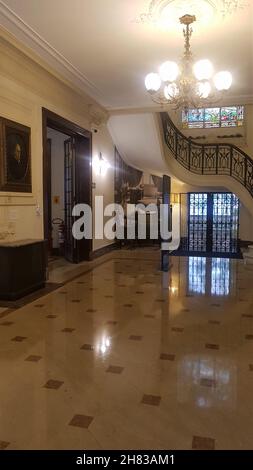 Casa das Rosas : chambres au rez-de-chaussée.São Paulo, São Paulo, Brésil. Banque D'Images