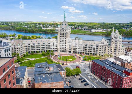 SUNY System Administration Building, Albany, NY, États-Unis Banque D'Images