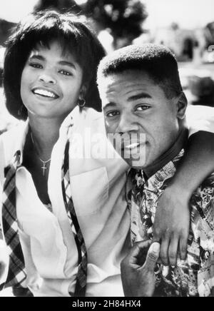 NIA long, Cuba Gooding Jr., Publicity Portrait for the film, « Boyz n the Hood », Columbia Pictures, 1991 Banque D'Images