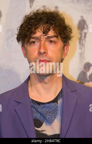 Turin, Italie.27 novembre 2021.Michele Riondino est l'invité du Festival du film de Turin 2021.Credit: Marco Destefanis/Alamy Live News Banque D'Images