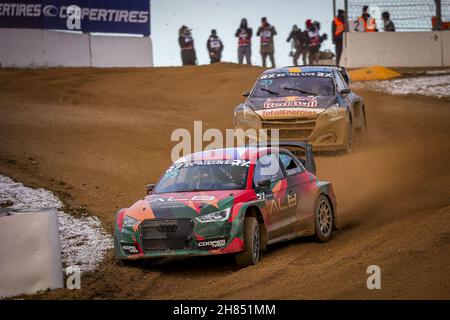 95 Yury BELEVSKIY (CHE) de l'équipe Voland Racing KFT. Du monde RX, action pendant le monde RX de l'Allemagne, 8e et 9e tour du Championnat du monde de la FIA 2021, FIA WRX, du 27 et 28 novembre sur le Nurburgring, à Nurburg, Allemagne - photo: Paulo Maria/DPPI/LiveMedia Banque D'Images