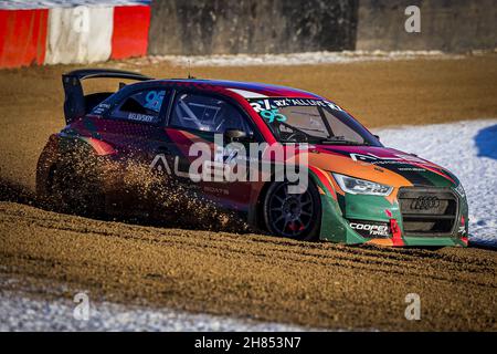 95 Yury BELEVSKIY (CHE) de l'équipe Voland Racing KFT. Du monde RX, action pendant le monde RX de l'Allemagne, 8e et 9e tour du Championnat du monde de la FIA 2021, FIA WRX, du 27 et 28 novembre sur le Nurburgring, à Nurburg, Allemagne - photo: Paulo Maria/DPPI/LiveMedia Banque D'Images