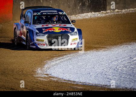 01 KRISTOFFERSSON Johan (SWE), équipe KYB EKS JC, Audi S1, World RX, action pendant le World RX of Germany, 8e et 9e tour du Championnat du monde de la FIA 2021, FIA WRX, du 27 et 28 novembre sur le Nurburgring, à Nurburg, Allemagne - photo: Paulo Maria/DPPI/LiveMedia Banque D'Images