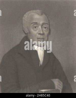 Un portrait de Richard Allen Banque D'Images