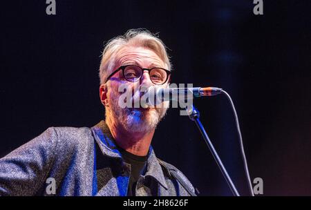 Londres, Royaume-Uni.27 novembre 2021.Billy Bragg termine sa tournée au Royaume-Uni au Roundhouse de Camden.Credit: ernesto rogata/Alay Live News Banque D'Images