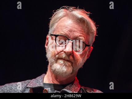 Londres, Royaume-Uni.27 novembre 2021.Billy Bragg termine sa tournée au Royaume-Uni au Roundhouse de Camden.Credit: ernesto rogata/Alay Live News Banque D'Images