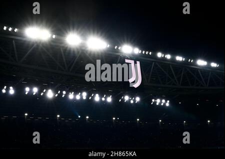 Turin, Italie.27 novembre 2021.Vue générale du stade Allianza avant le match de football Serie A entre Juventus FC et Atalanta BC.Credit: Nicolò Campo/Alay Live News Banque D'Images