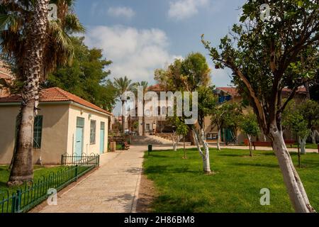 Culture Centre Suzanne Dellal, Neve Tzedek, Tel Aviv, Israël Banque D'Images