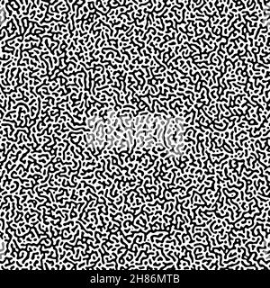 Motif de Turing. Modèle réaction-diffusion. Bases chimiques de la morphogenèse. Illustration de Vecteur