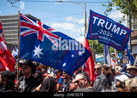 27 novembre 2021.Melbourne, Australie.Tuez le rallye Bill.Credit: Jay Kogler/Alay Live News Banque D'Images