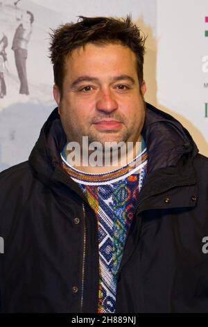 Turin, Italie.27 novembre 2021.Emanuele Scaringi est l'invité du Festival du film de Turin 2021.(Photo de Marco Destefanis/Pacific Press/Sipa USA) (photo de Marco Destefanis/Pacific Press/Sipa USA) crédit: SIPA USA/Alay Live News Banque D'Images