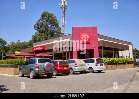 Java House café à Nairobi Kenya Afrique Banque D'Images