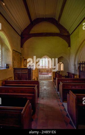 Église du Manoir de Slapton - Grand Prix de Grande-Bretagne - Silverstone 2021 Banque D'Images