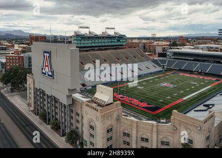 Stade de l'Université de l'Arizona à Tucson, Arizona Banque D'Images