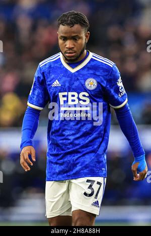 Ademola Lookman #37 de Leicester City pendant le match Banque D'Images