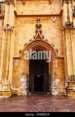 Cathédrale métropolitaine d'El Salvador de Oviedo - Asturies Banque D'Images