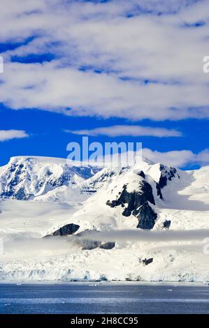 Port de Neko sur la côte ouest de Graham Land, Antarctique, Puerto Neko Banque D'Images