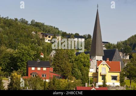 Église de Harstad, Norvège, Harstad Banque D'Images