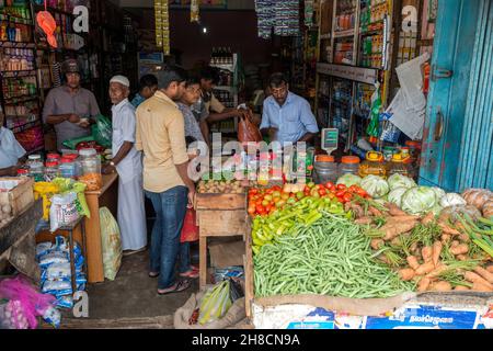 Sri Lanka, la province d'Ampara, la province d'Ampara, la province d'Ampara, Pottuvil,ville, Staadt, ville, magasin, Laden,Geschäft, magasin Banque D'Images