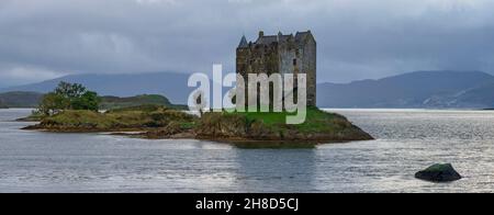 Château de Stalker, Ecosse Banque D'Images