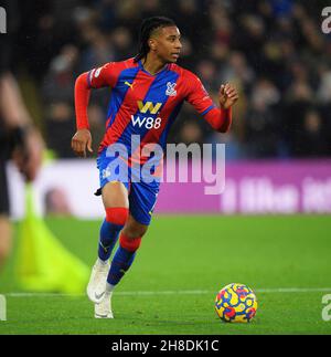 27 novembre - Crystal Palace v Aston Villa - Premier League - Selhurst Park Crystal Palace Michael Olise pendant le match au Selhurst Park Picture Credit : © Mark pain / Alamy Live News Banque D'Images