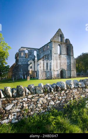 12thC Cistercien Dundrennan Abbey nr Kirkudbright, Dumfries & Galloway, Écosse Banque D'Images