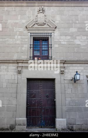 Poble Espanyol, village espagnol de Barcelone, Catalogne, Espagne. Banque D'Images