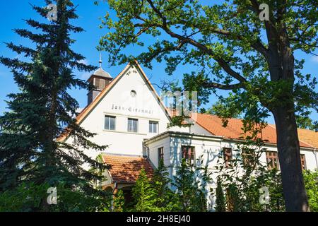 École primaire Lanz, Prignitz, Brandebourg, Allemagne Banque D'Images