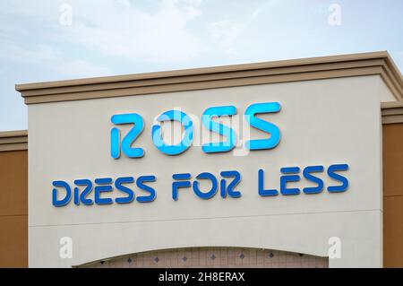 Ross Dress for less Clothing grand magasin extérieur Banque D'Images