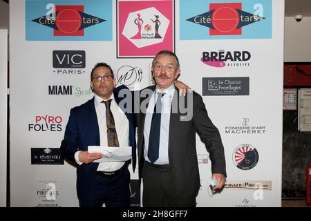 Paris, France.28 novembre 2021.2ème cérémonie de l'étoile d'or lors du dîner de gala célébrant le 23ème anniversaire de l'association CiteStars. Banque D'Images