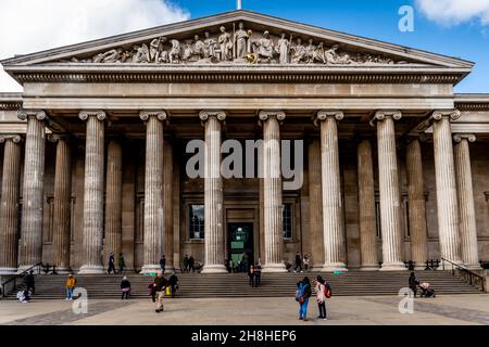 British Museum, Londres, Royaume-Uni. Banque D'Images