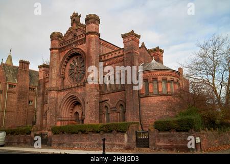 Synagogue Princes Road liverpool, merseyside, royaume-uni Banque D'Images