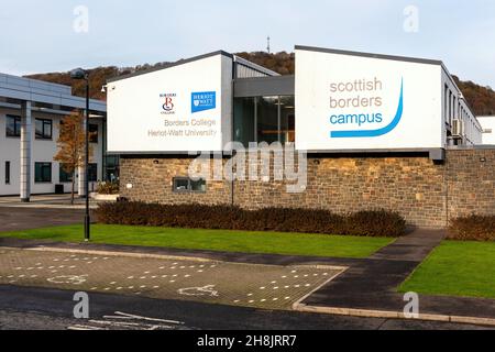 Scottish Borders Campus pour l'Université Heriot Watt à Netherdale, Galashiels. Banque D'Images