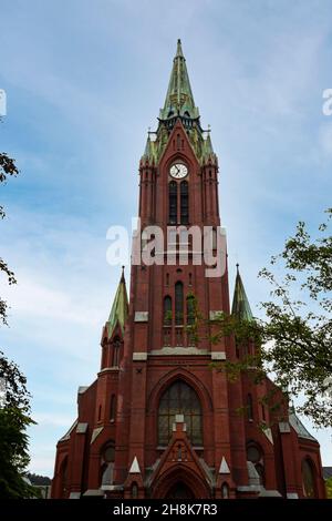 Église Saint-Jean, Bergen en Norvège Banque D'Images