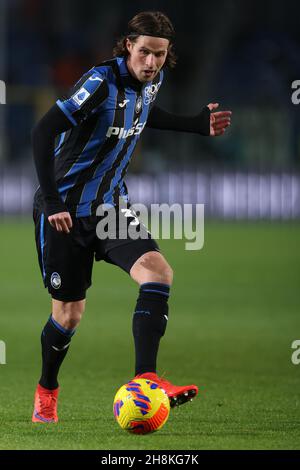 Bergame, Italie, 30 novembre 2021.Hans Hateboer d'Atalanta pendant le match de la série A au Gewiss Stadium, Bergame.Le crédit photo devrait se lire: Jonathan Moscrop / Sportimage Banque D'Images