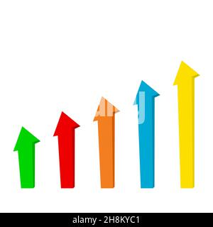 ensemble d'icônes flèches du pointeur illustration du vecteur 3d Illustration de Vecteur