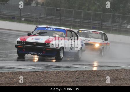 Jonathan White, Ford Capri 3 L S, Historic Touring car Challenge, HTCC, combiné avec le Tony dron Trophy pour Touring Cars, voitures qui ont participé Banque D'Images