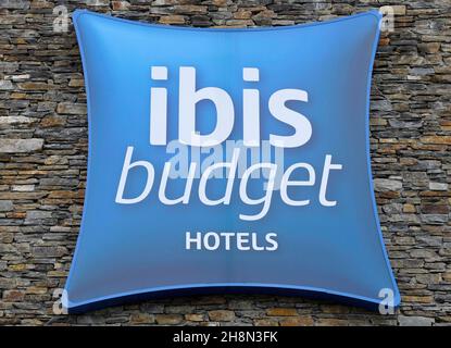 Logo Ibis Budget Hotels Banque D'Images