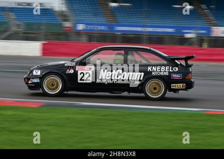 Paul Mensley, Ford Sierra Cosworth, Historic Touring car Challenge, HTCC, combiné avec le Tony dron Trophy pour Touring Cars, voitures qui ont concouru dans t Banque D'Images