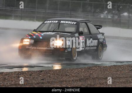 Paul Mensley, Ford Sierra Cosworth, Historic Touring car Challenge, HTCC, combiné avec le Tony dron Trophy pour Touring Cars, voitures qui ont concouru dans t Banque D'Images