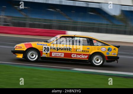 Ken Clarke, Tim Clarke, Rover vitesse SD1, Historic Touring car Challenge, HTCC, combiné avec le Tony dron Trophy pour Touring Cars, voitures qui compet Banque D'Images