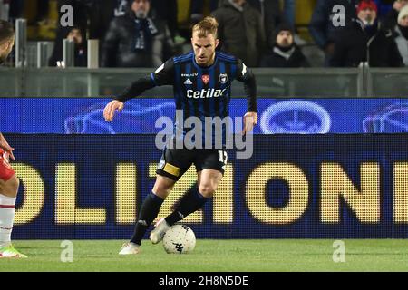 Pise, Italie.30 novembre 2021.Giuseppe Sibilli (Pise) pendant AC Pise vs AC Pérouse, football italien série B match à Pise, Italie, novembre 30 2021 crédit: Agence de photo indépendante / Alamy Live News Banque D'Images