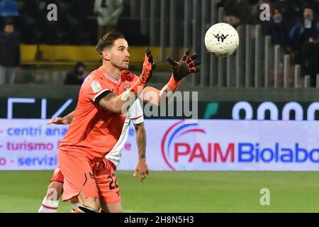 Pise, Italie.30 novembre 2021.Leandro Chichizola (Pérouse) pendant AC Pisa vs AC Pérouse, match de football italien série B à Pise, Italie, novembre 30 2021 crédit: Agence de photo indépendante/Alamy Live News Banque D'Images